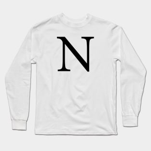 Black N Long Sleeve T-Shirt